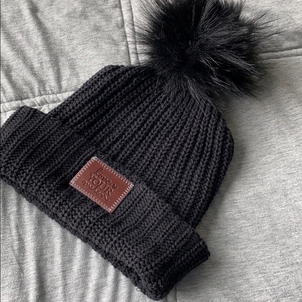 Love Your Melon beanie with Pom
